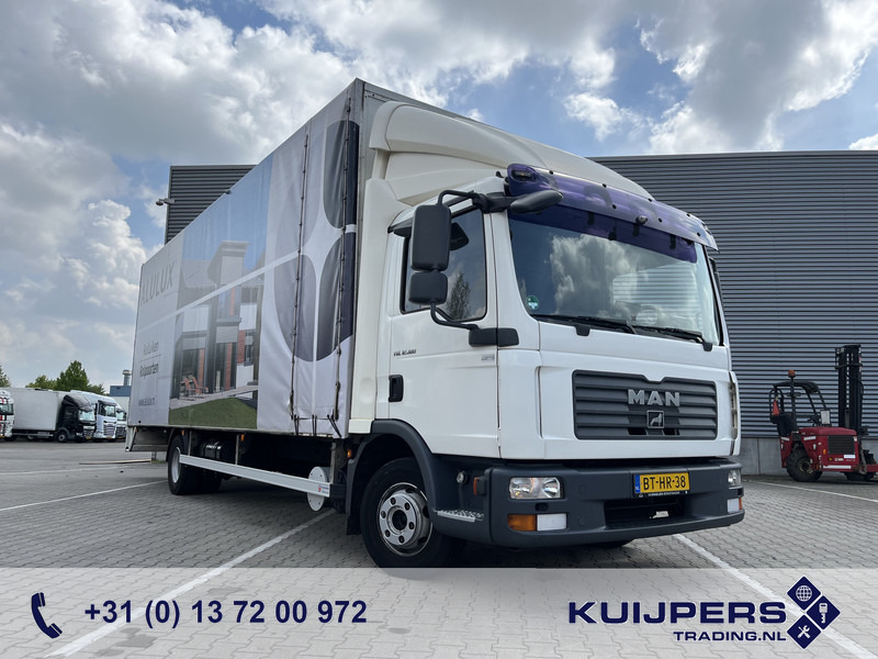 MAN TGL 12.180 / 12 Ton / 781 dkm / Oil Leak / Canvas Box / APK TUV 10-25 - Вантажівка з закритим кузовом: фото 1 MAN TGL 12.180 / 12 Ton / 781 dkm / Oil Leak / Canvas Box / APK TUV 10-25 - Вантажівка з закритим кузовом: фото 1