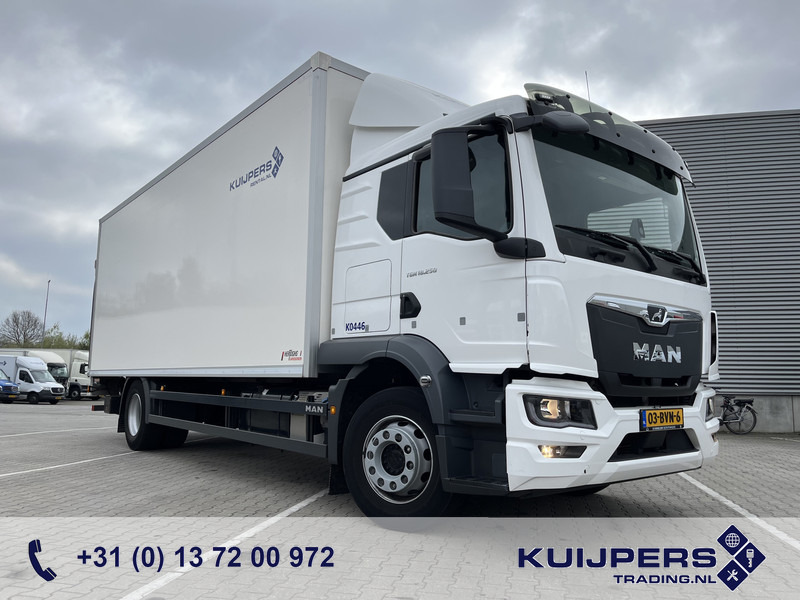 MAN TGM 18.250 TN / 18 Ton / 2023 / Box 7.5 mtr / Laadklep 2000 kg - Вантажівка з закритим кузовом: фото 1 MAN TGM 18.250 TN / 18 Ton / 2023 / Box 7.5 mtr / Laadklep 2000 kg - Вантажівка з закритим кузовом: фото 1