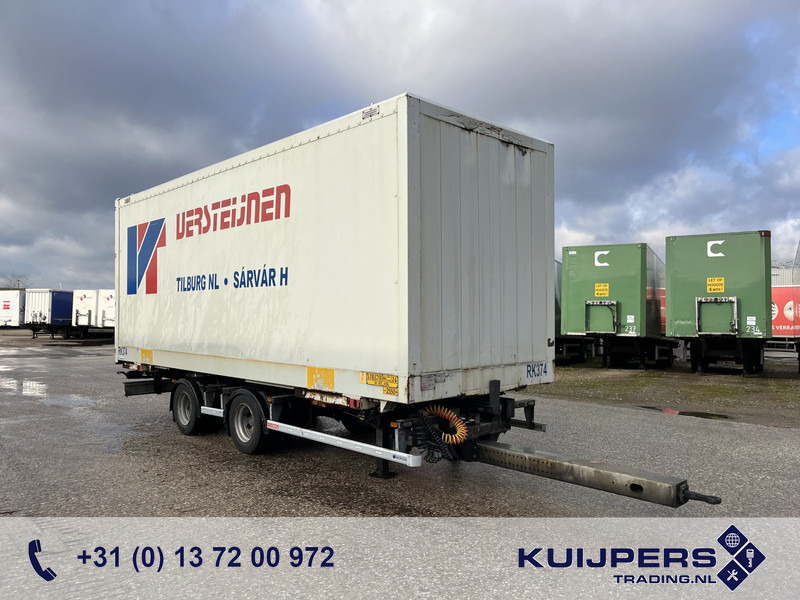 Wecon AWZ 218 / BDF System / Krone Box / Wipkar - Middenas AHW / NL Trailer - Закритий кузов причіп: фото 1 Wecon AWZ 218 / BDF System / Krone Box / Wipkar - Middenas AHW / NL Trailer - Закритий кузов причіп: фото 1