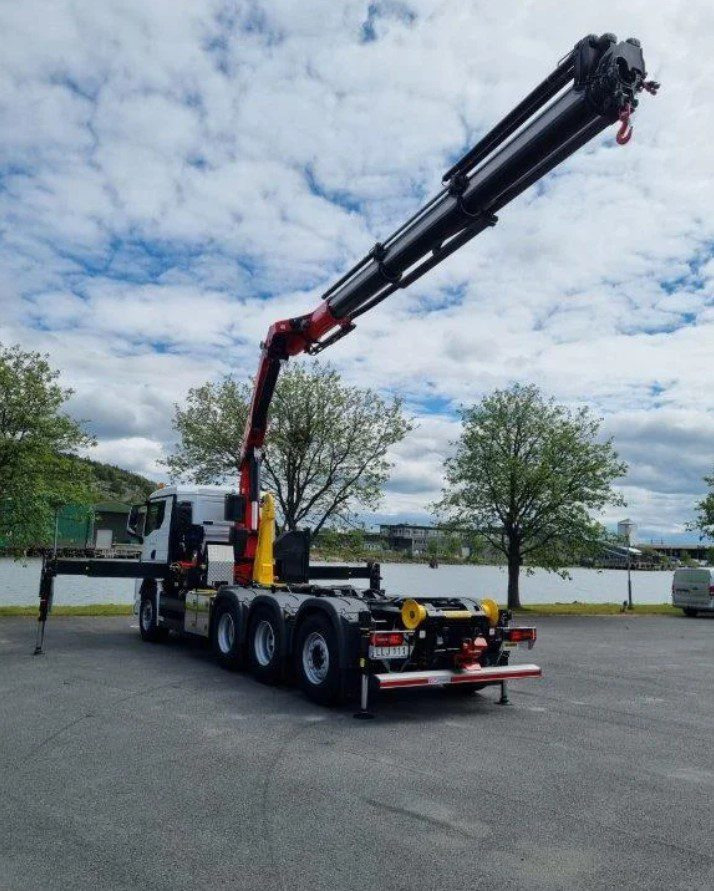 MAN TGS 35.510 8×4 Tridem kranväxlare Palfinger - Гаковий мультиліфт вантажівка, Вантажівка з маніпулятором: фото 3 MAN TGS 35.510 8×4 Tridem kranväxlare Palfinger - Гаковий мультиліфт вантажівка, Вантажівка з маніпулятором: фото 3