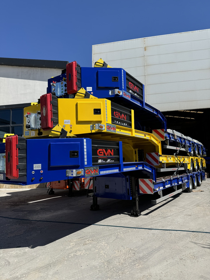 Новий Низькорамна платформа напівпричіп GVN Trailer 3 AXLE LOWBED: фото 14