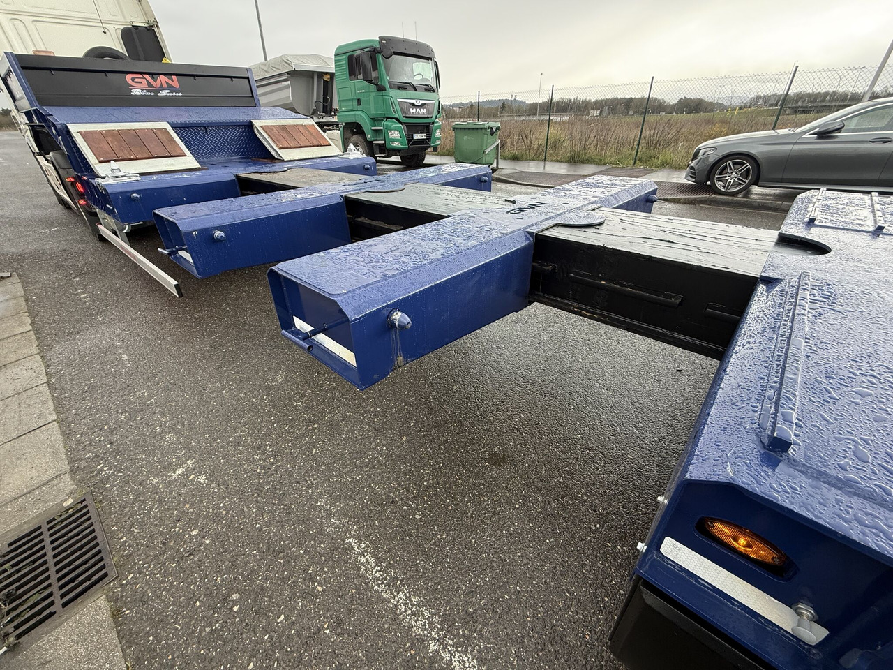 Новий Низькорамна платформа напівпричіп GVN Trailer 3 AXLE LOWBED: фото 32