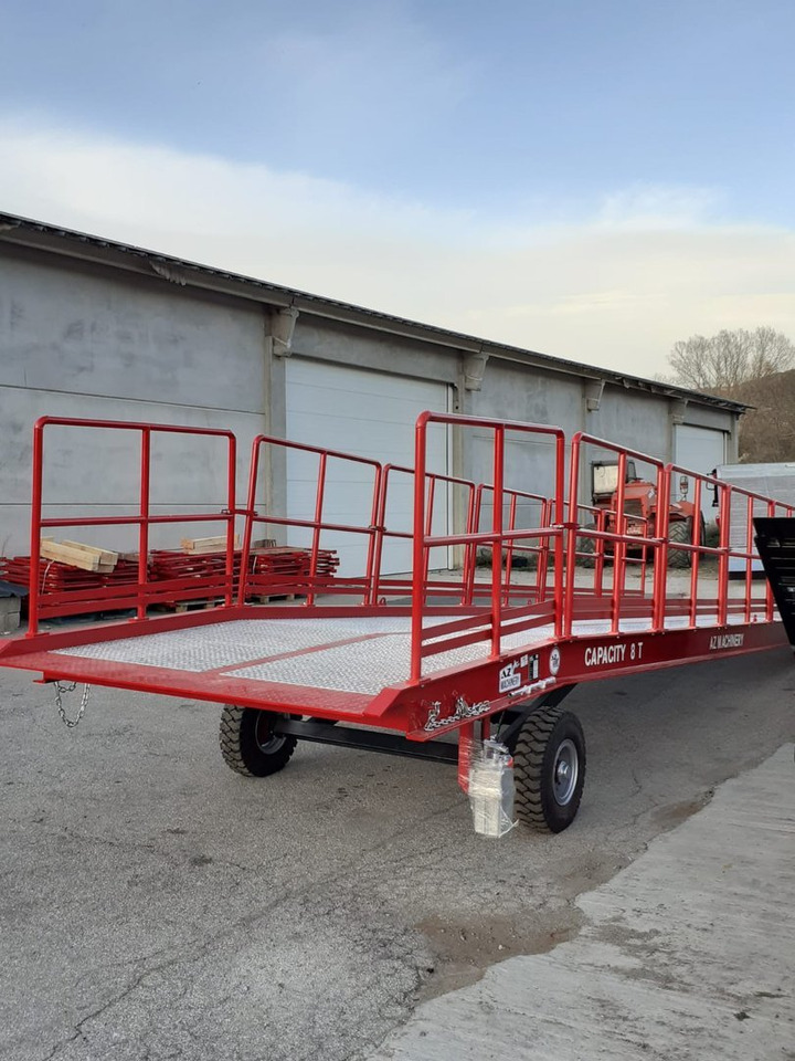 Новий Навантажувальна рампа AZ RAMP-EASY XL-15-RL . Mobil Loading Ramp  WIDE With Level Off, 15 t Capacity: фото 5