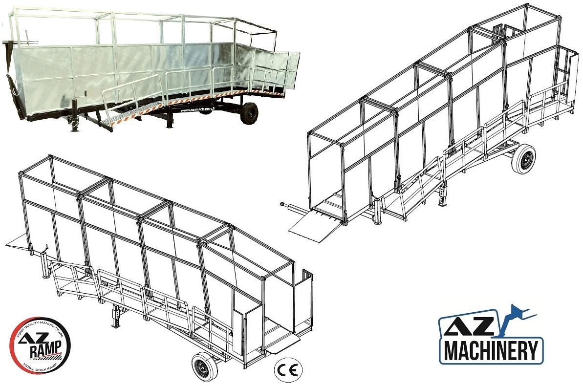 AZ RAMP TOP AGRI mobile loading ramp - Навантажувальна рампа: фото 5 AZ RAMP TOP AGRI mobile loading ramp - Навантажувальна рампа: фото 5