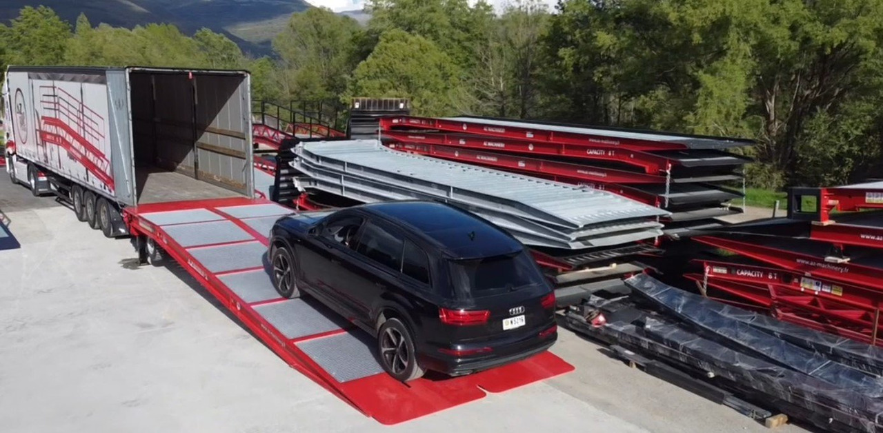 Новий Навантажувальна рампа Large Mobile dock ramp, uncouplable AZ RAMP - KING VERSION, BIG FOOT  LLO 20 T: фото 8