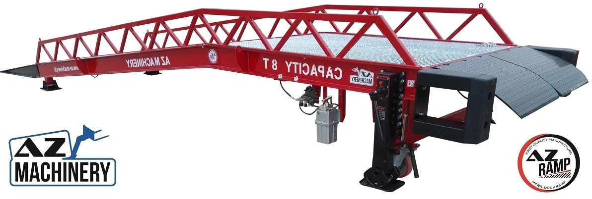Loading Ramp with with electric tilting bridge - AZ RAMP - STAR- 10T-ZR-E. 10 ton capacity - Навантажувальна рампа: фото 1 Loading Ramp with with electric tilting bridge - AZ RAMP - STAR- 10T-ZR-E. 10 ton capacity - Навантажувальна рампа: фото 1