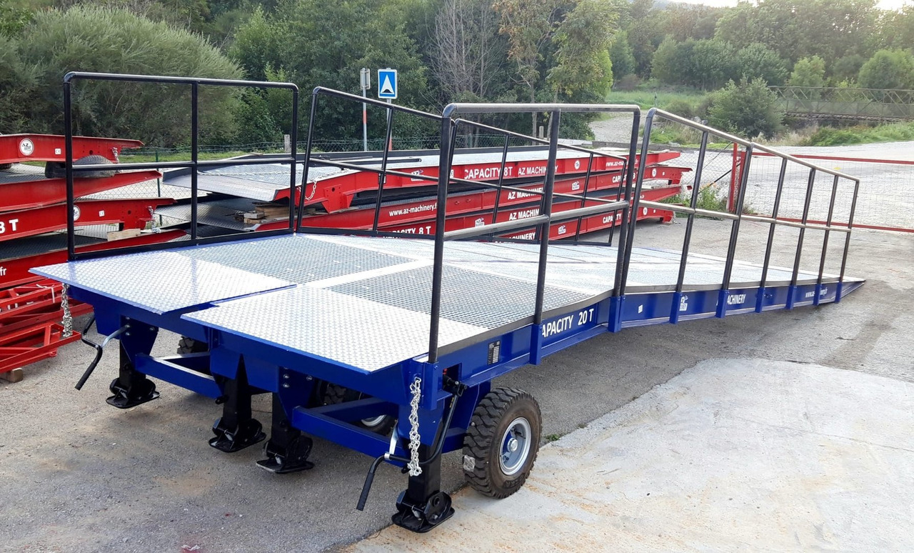 **RENTAL** Large Mobile dock ramp, uncouplable AZ RAMP - KING VERSION, BIG FOOT LLO 20 T - Навантажувальна рампа: фото 2 **RENTAL** Large Mobile dock ramp, uncouplable AZ RAMP - KING VERSION, BIG FOOT LLO 20 T - Навантажувальна рампа: фото 2