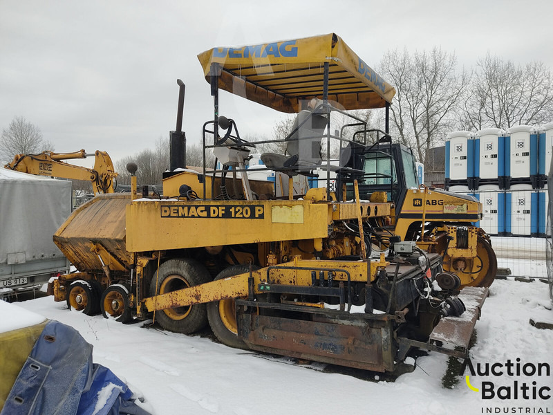 Demag DF 120 P - Асфальтоукладач: фото 4 Demag DF 120 P - Асфальтоукладач: фото 4