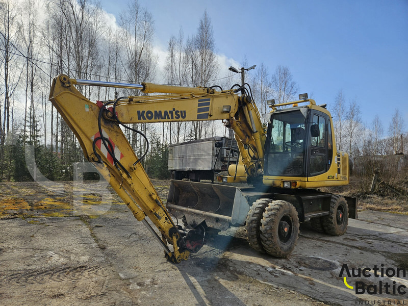 Komatsu PW130ES-6K - Колісний екскаватор: фото 1 Komatsu PW130ES-6K - Колісний екскаватор: фото 1