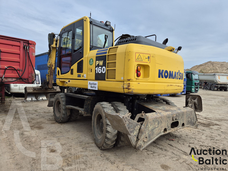 Komatsu PW160 - Колісний екскаватор: фото 2 Komatsu PW160 - Колісний екскаватор: фото 2