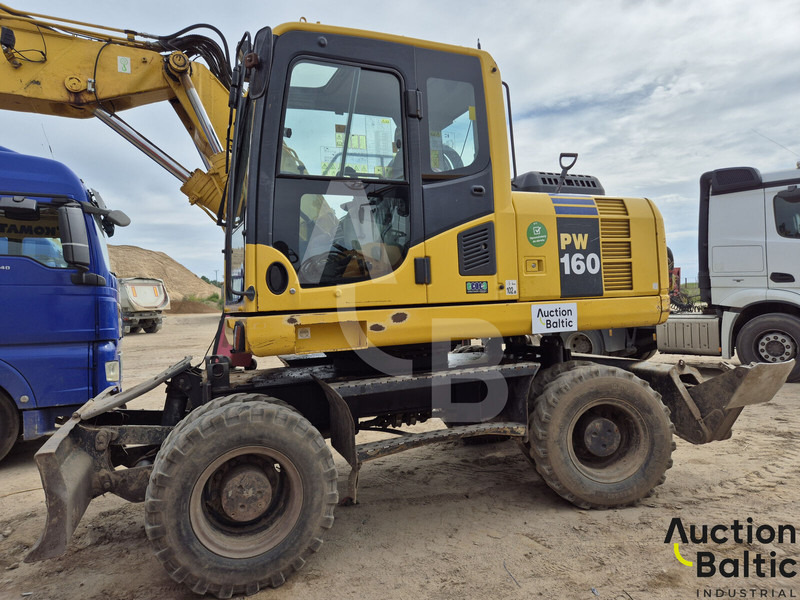 Komatsu PW160 - Колісний екскаватор: фото 3 Komatsu PW160 - Колісний екскаватор: фото 3