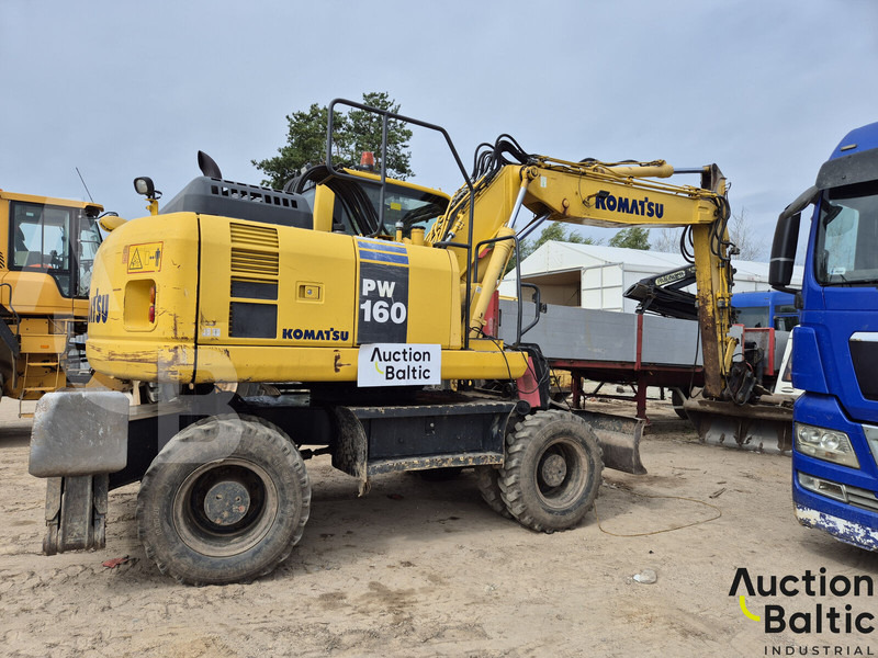 Komatsu PW160 - Колісний екскаватор: фото 1 Komatsu PW160 - Колісний екскаватор: фото 1