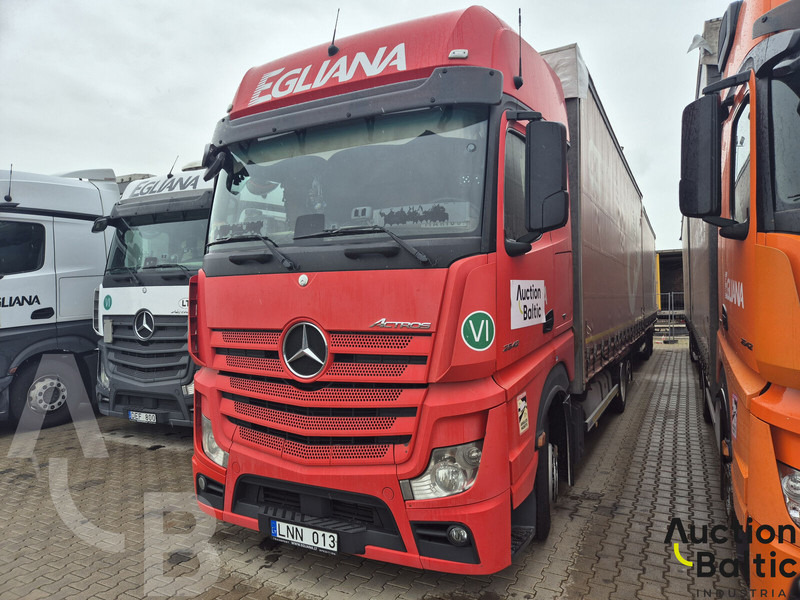 Mercedes-Benz Actros 2542 L - Тентована вантажівка: фото 1 Mercedes-Benz Actros 2542 L - Тентована вантажівка: фото 1