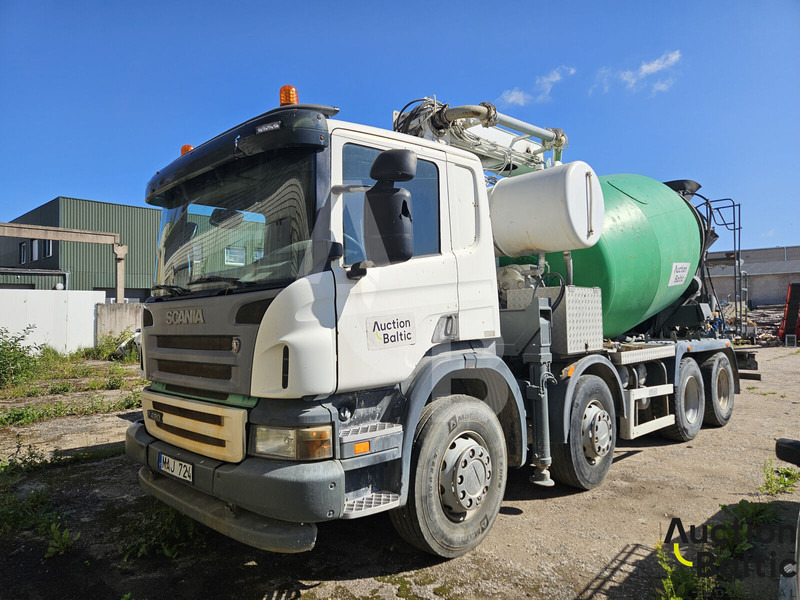 Scania P 420 - Стаціонарний бетононасос: фото 1 Scania P 420 - Стаціонарний бетононасос: фото 1