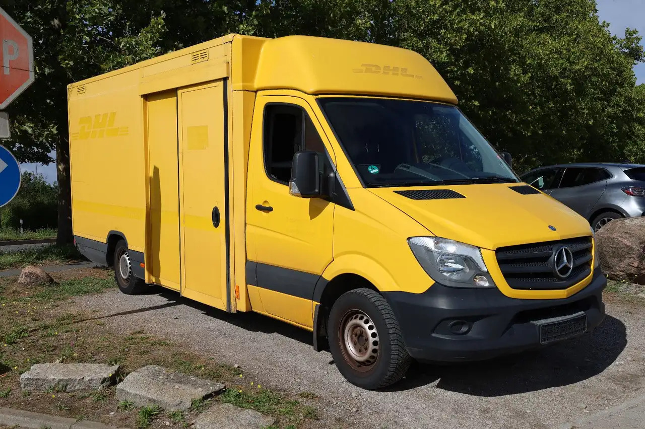 Mercedes-Benz Sprinter N1/ Koffer/Regalsystem/70kW/EU5/1. Hand - Фургон з закритим кузовом: фото 1 Mercedes-Benz Sprinter N1/ Koffer/Regalsystem/70kW/EU5/1. Hand - Фургон з закритим кузовом: фото 1
