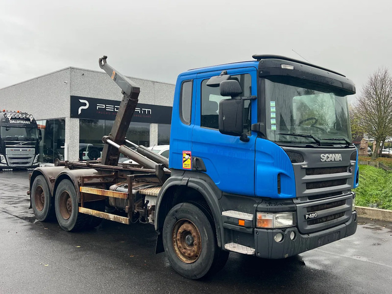 Scania P420 Belgian truck**205.000km**Retarder full steel** - Гаковий мультиліфт вантажівка: фото 2 Scania P420 Belgian truck**205.000km**Retarder full steel** - Гаковий мультиліфт вантажівка: фото 2