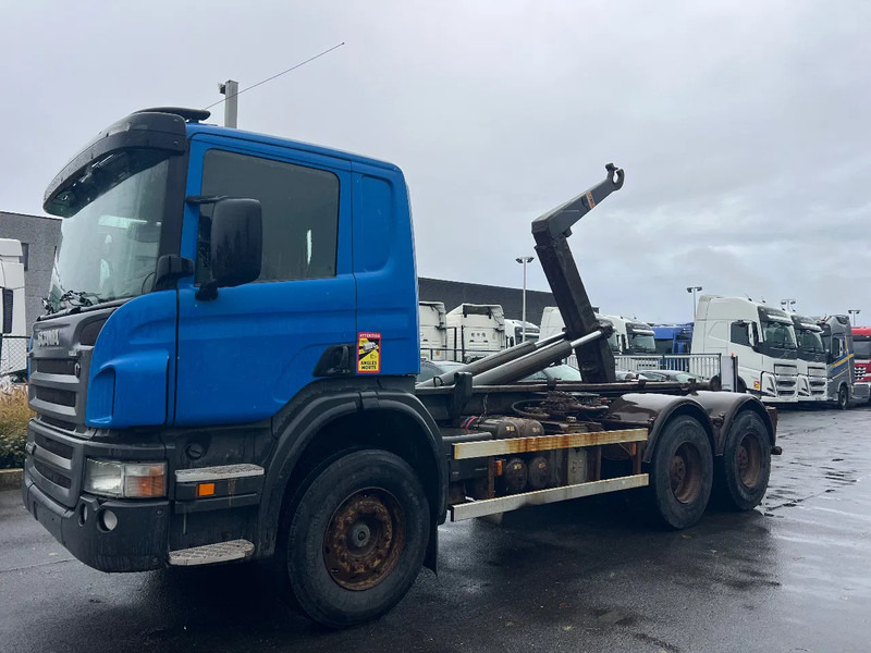 Гаковий мультиліфт вантажівка Scania P420 Belgian truck**205.000km**Retarder full steel**: фото 8