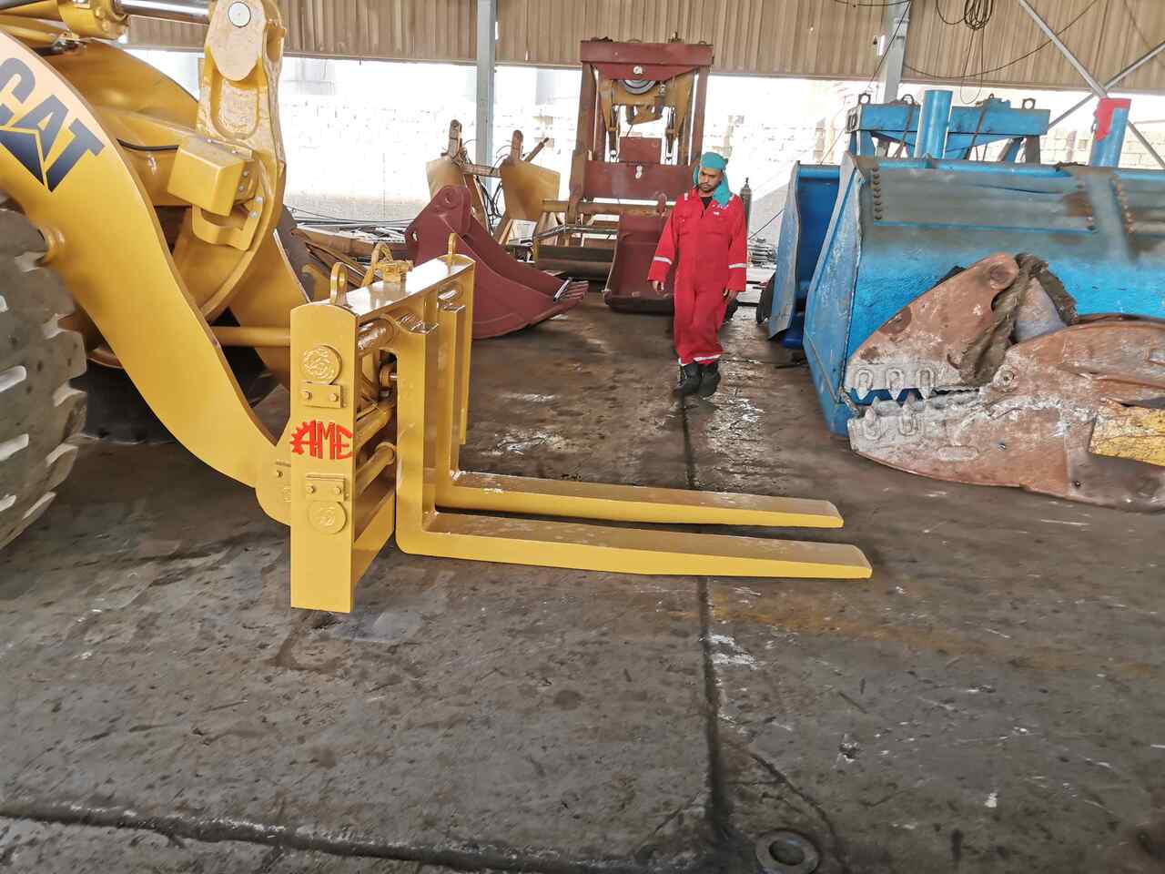 AME Hydraulic Pallet Fork - Вила в категорії Колісні навантажувачі: фото 3 AME Hydraulic Pallet Fork - Вила в категорії Колісні навантажувачі: фото 3