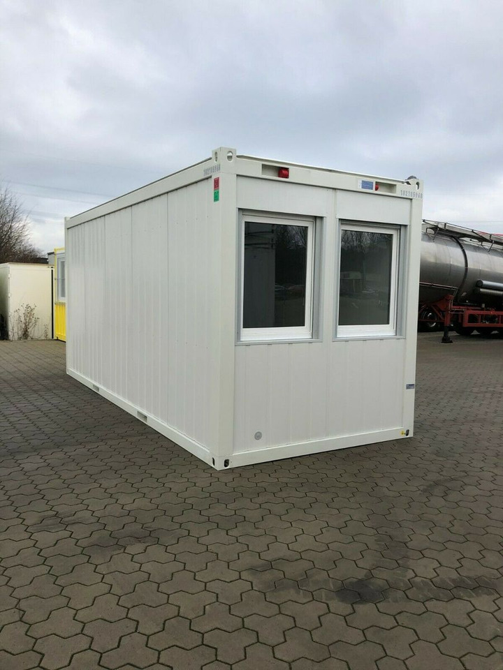 20ft Bürocontainer Wohncont.Mannschaftscontainer - Контейнеровоз/ Змінний кузов напівпричіп: фото 1 20ft Bürocontainer Wohncont.Mannschaftscontainer - Контейнеровоз/ Змінний кузов напівпричіп: фото 1