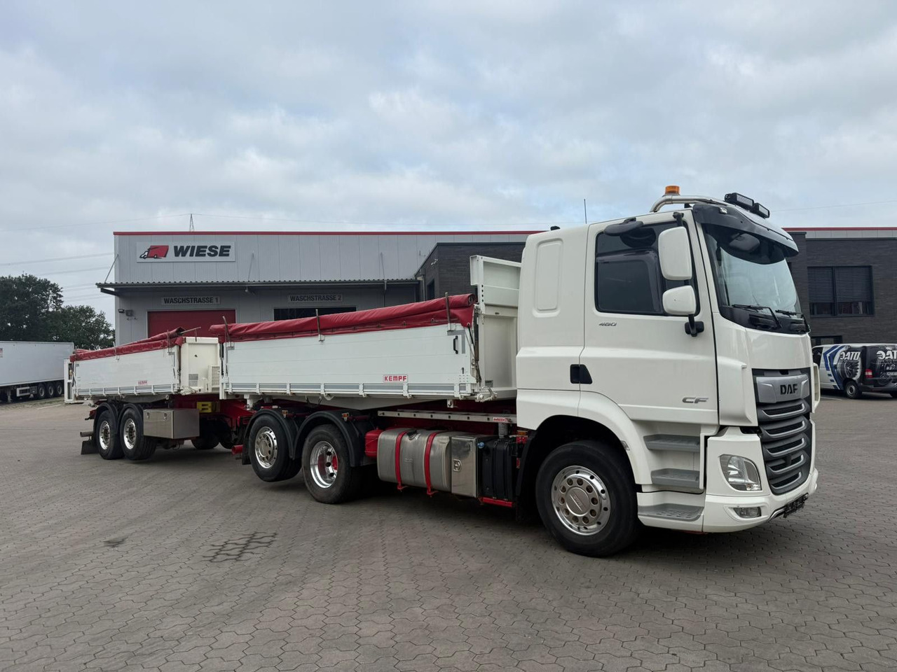 DAF CF 480 FAN 6x2 Dreiseitenkipper Inkl. Anhänger - Самоскид вантажівка: фото 1 DAF CF 480 FAN 6x2 Dreiseitenkipper Inkl. Anhänger - Самоскид вантажівка: фото 1