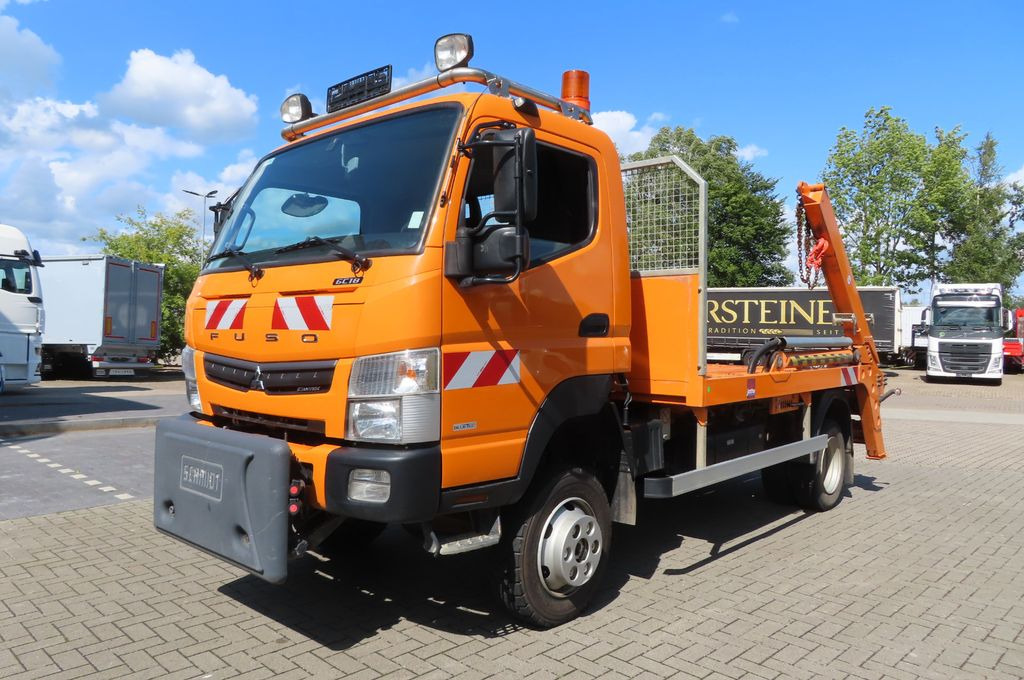 FUSO Canter 6 C 18 4x4 Kommunal Winterdienst - Скіповий навантажувач вантажівка: фото 1 FUSO Canter 6 C 18 4x4 Kommunal Winterdienst - Скіповий навантажувач вантажівка: фото 1