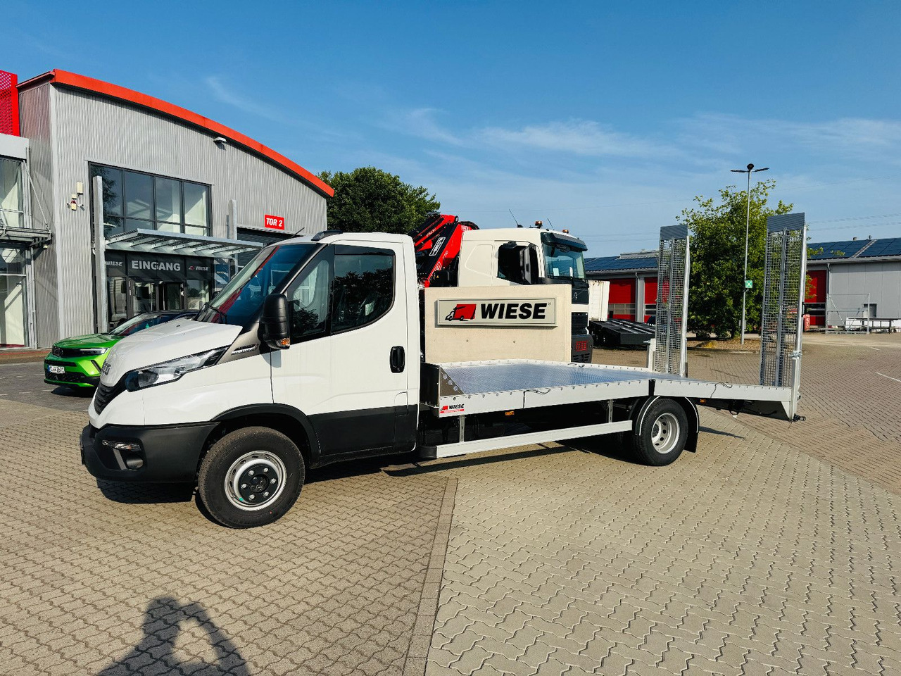 Iveco 70C18HA, Maschinen & Arbeitsbühnentrans. 2940kg! - Автовоз вантажівка: фото 1 Iveco 70C18HA, Maschinen & Arbeitsbühnentrans. 2940kg! - Автовоз вантажівка: фото 1