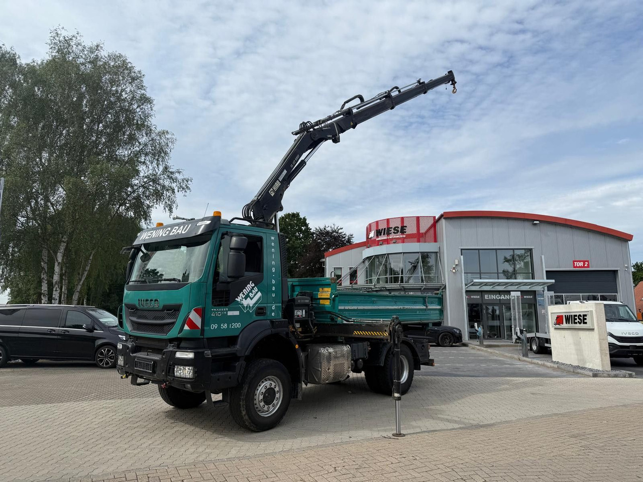 Iveco AD190 T/W Trakker 410 4x4 Allrad Kran KipperHIAB - Самоскид вантажівка, Вантажівка з маніпулятором: фото 5 Iveco AD190 T/W Trakker 410 4x4 Allrad Kran KipperHIAB - Самоскид вантажівка, Вантажівка з маніпулятором: фото 5