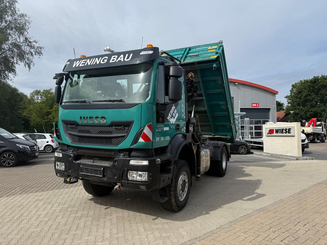 Iveco AD190 T/W Trakker 410 4x4 Allrad Kran KipperHIAB - Самоскид вантажівка, Вантажівка з маніпулятором: фото 3 Iveco AD190 T/W Trakker 410 4x4 Allrad Kran KipperHIAB - Самоскид вантажівка, Вантажівка з маніпулятором: фото 3