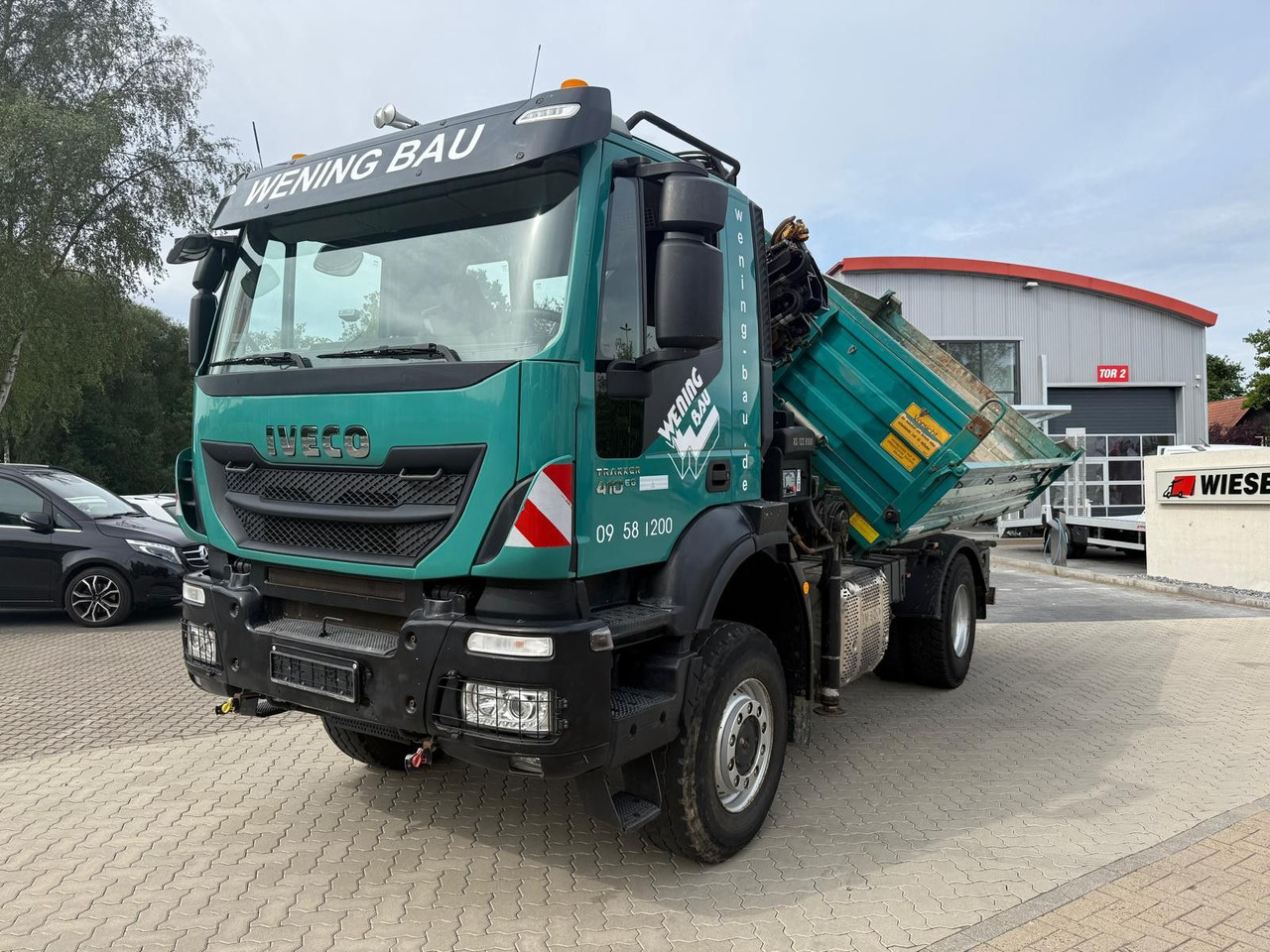 Iveco AD190 T/W Trakker 410 4x4 Allrad Kran KipperHIAB - Самоскид вантажівка, Вантажівка з маніпулятором: фото 1 Iveco AD190 T/W Trakker 410 4x4 Allrad Kran KipperHIAB - Самоскид вантажівка, Вантажівка з маніпулятором: фото 1