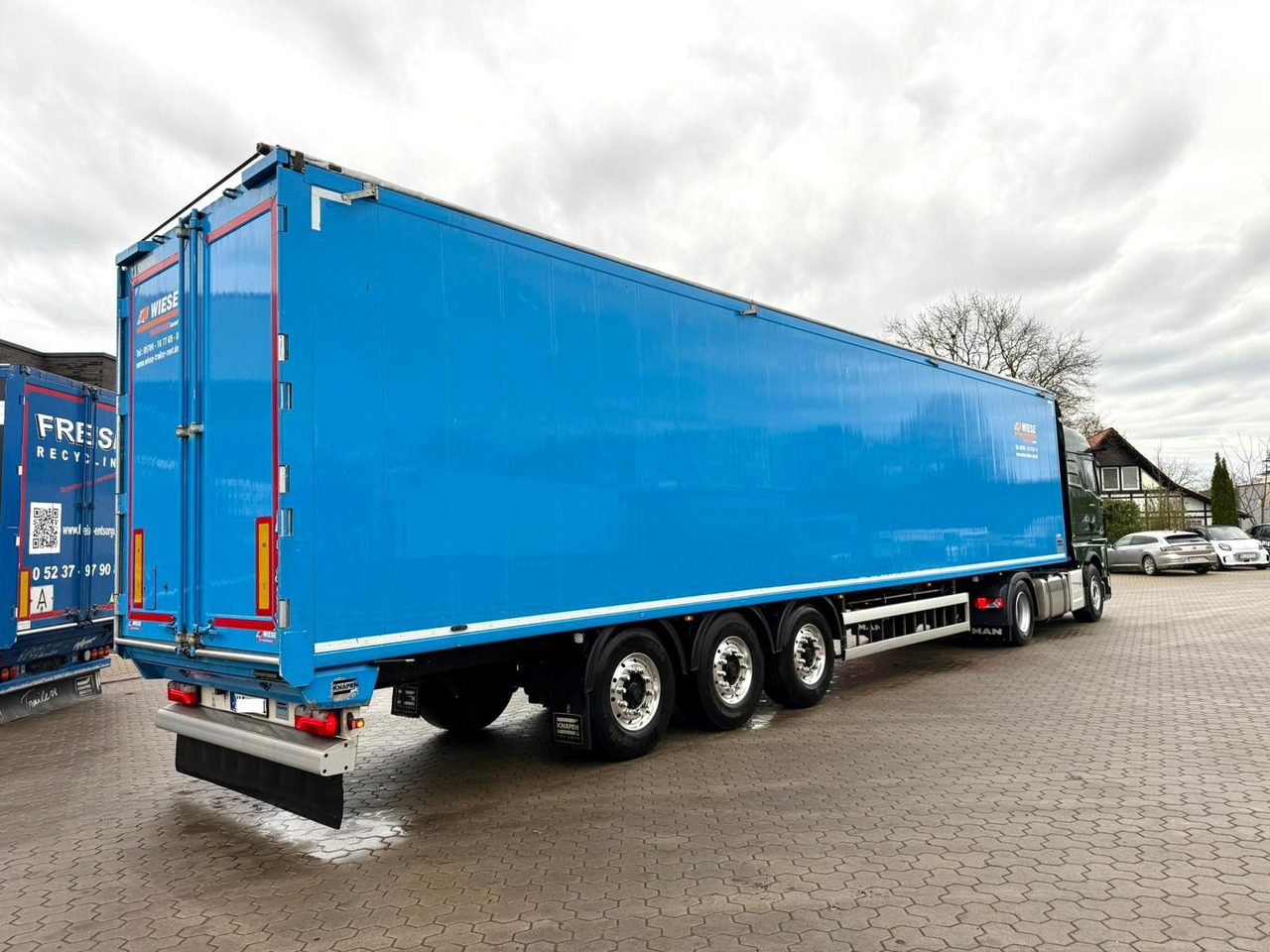 Knapen K100 Schubboden 92m³ 10mm Boden Powersheet TOP - З рухомою підлогою напівпричіп: фото 4 Knapen K100 Schubboden 92m³ 10mm Boden Powersheet TOP - З рухомою підлогою напівпричіп: фото 4