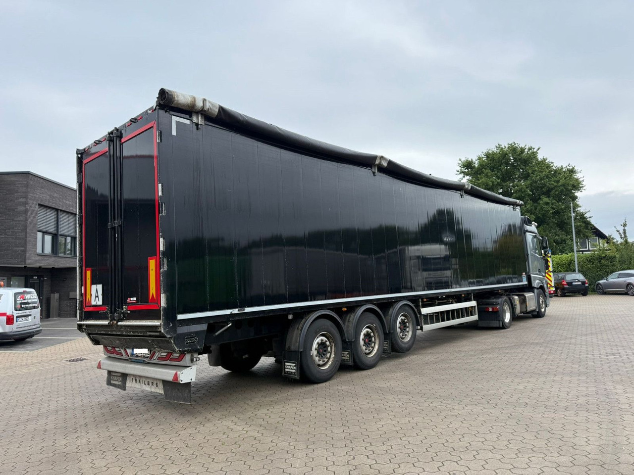 Knapen K502 Seitentüren Schubboden - З рухомою підлогою напівпричіп: фото 3 Knapen K502 Seitentüren Schubboden - З рухомою підлогою напівпричіп: фото 3