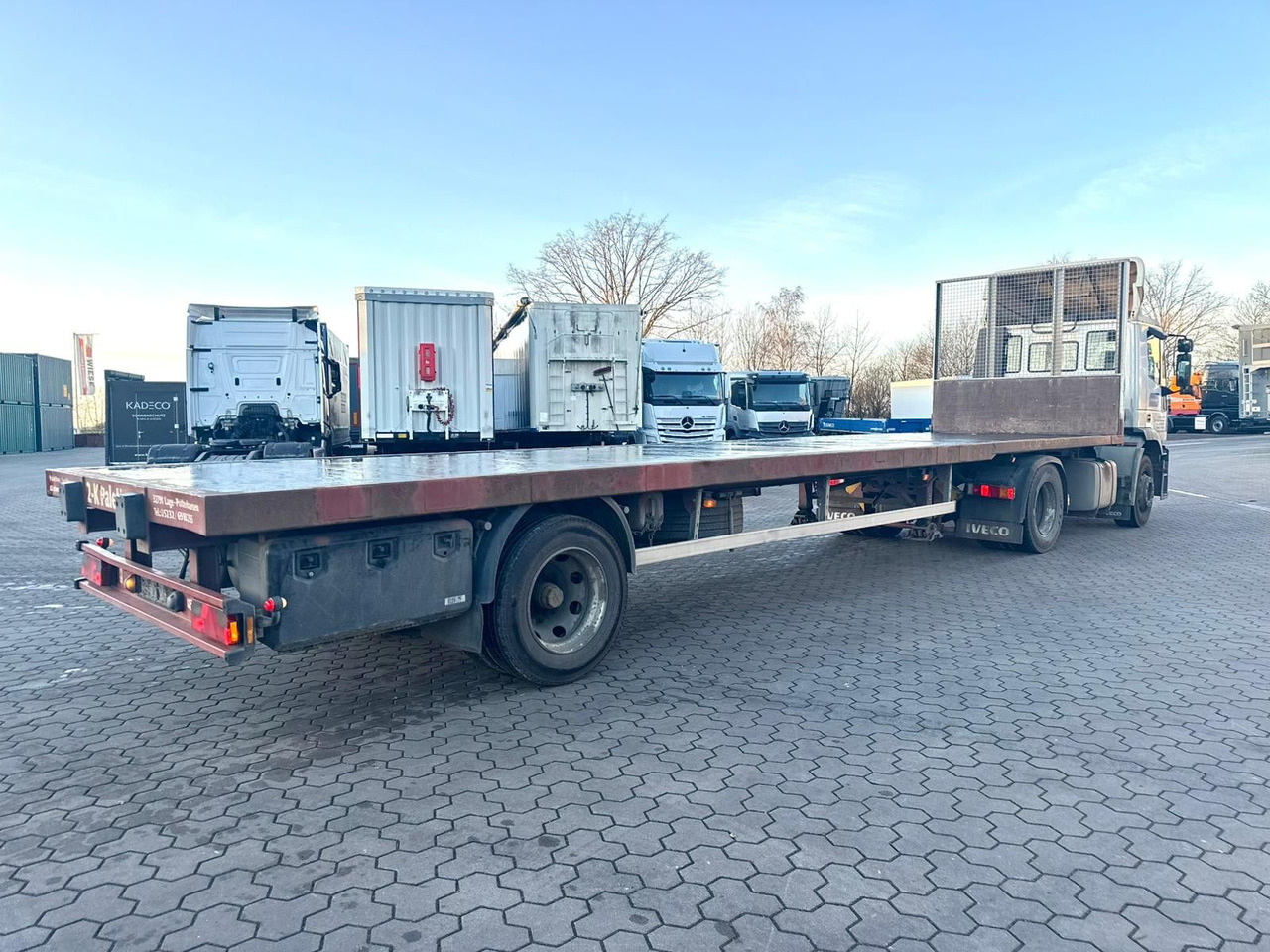 Koester 1-Achs Plattform Auflieger - Бортовий напівпричіп/ Платформа: фото 4 Koester 1-Achs Plattform Auflieger - Бортовий напівпричіп/ Платформа: фото 4