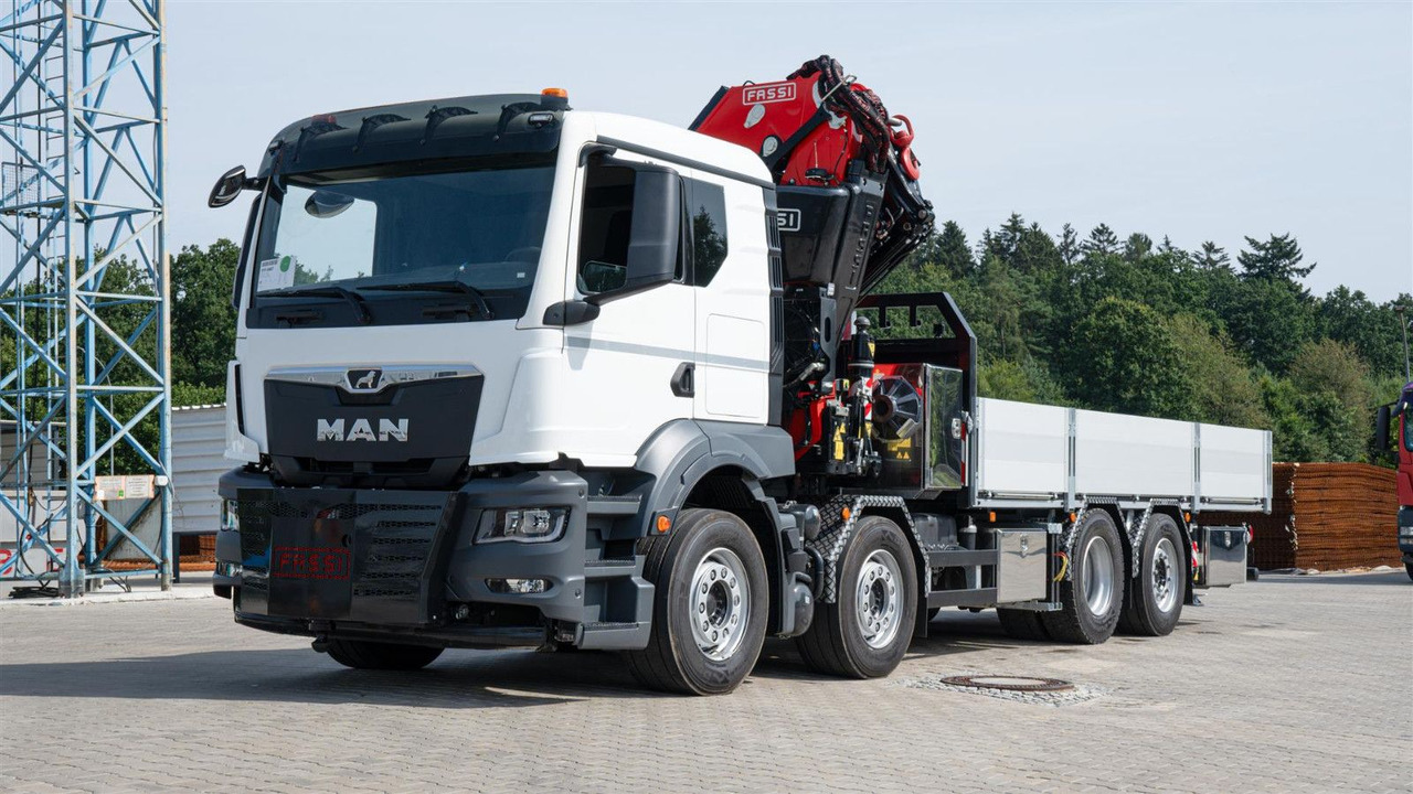 MAN 35.470 8x2 Kran F710 RA2.26 - Бортова вантажівка/ Платформа, Вантажівка з маніпулятором: фото 5 MAN 35.470 8x2 Kran F710 RA2.26 - Бортова вантажівка/ Платформа, Вантажівка з маніпулятором: фото 5