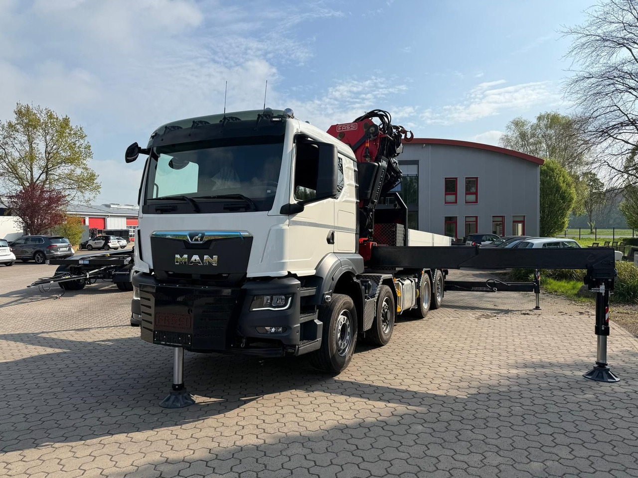 MAN 35.520 8x4 Kran Fassi F800, OHNE ABSTÜTZÜBERWACH - Вантажівка з маніпулятором: фото 5 MAN 35.520 8x4 Kran Fassi F800, OHNE ABSTÜTZÜBERWACH - Вантажівка з маніпулятором: фото 5