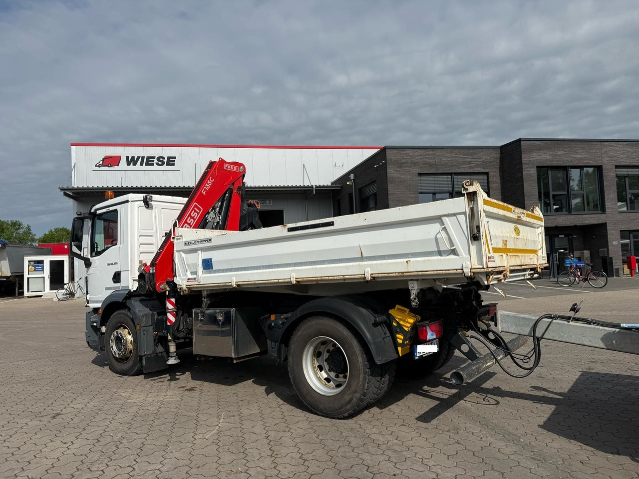 MAN TGM 18.320 4x2 BB Kran Fassi F135 Kipper Meiller - Вантажівка з маніпулятором: фото 4 MAN TGM 18.320 4x2 BB Kran Fassi F135 Kipper Meiller - Вантажівка з маніпулятором: фото 4