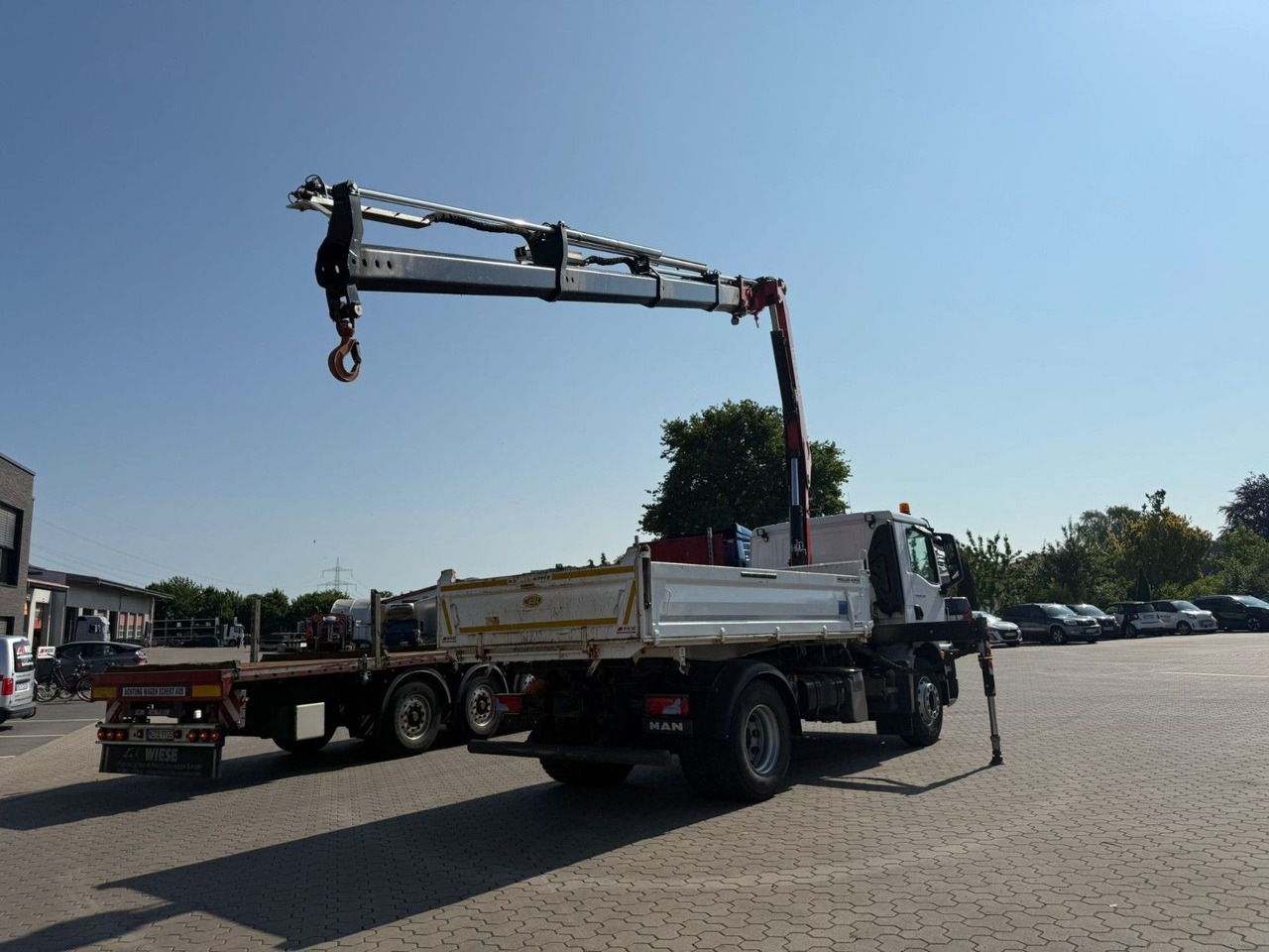 MAN TGM 18.320 4x2 BB Kran Fassi F135 Kipper Meiller - Вантажівка з маніпулятором: фото 4 MAN TGM 18.320 4x2 BB Kran Fassi F135 Kipper Meiller - Вантажівка з маніпулятором: фото 4