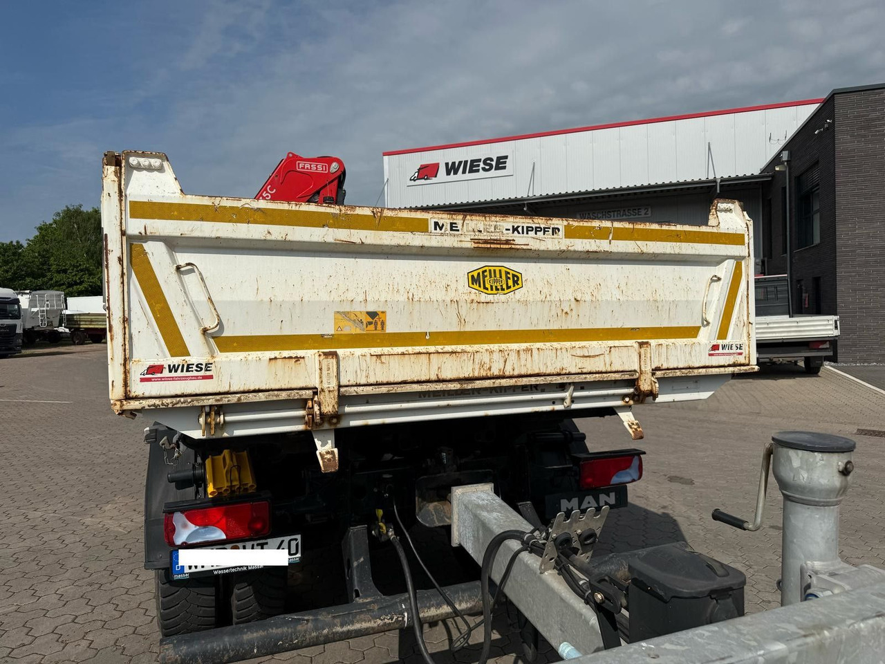 MAN TGM 18.320 4x2 BB mit Kran Fassi F135 Kipper - Самоскид вантажівка, Вантажівка з маніпулятором: фото 5 MAN TGM 18.320 4x2 BB mit Kran Fassi F135 Kipper - Самоскид вантажівка, Вантажівка з маніпулятором: фото 5