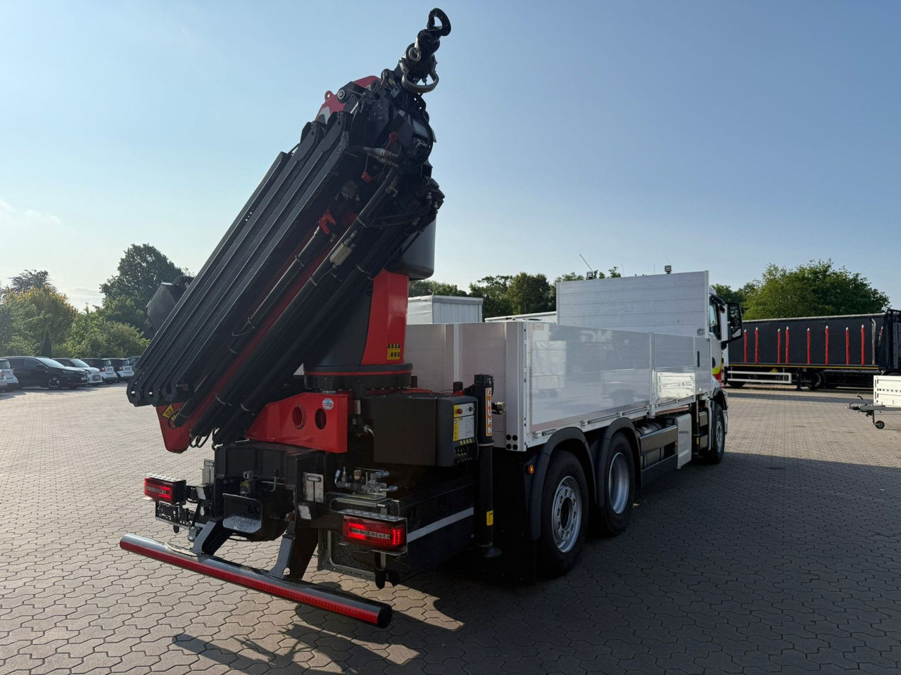 MAN TGS 26.430 Kran Palfinger PK 35.502 H, 5600 km - Бортова вантажівка/ Платформа, Вантажівка з маніпулятором: фото 4 MAN TGS 26.430 Kran Palfinger PK 35.502 H, 5600 km - Бортова вантажівка/ Платформа, Вантажівка з маніпулятором: фото 4