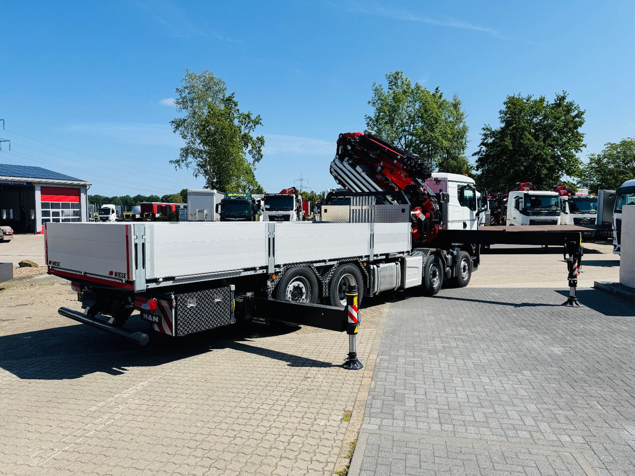 MAN TGS 32.510 mit F710 Frontkran sofort - Вантажівка з маніпулятором: фото 4 MAN TGS 32.510 mit F710 Frontkran sofort - Вантажівка з маніпулятором: фото 4