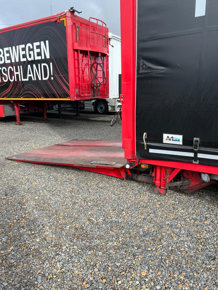 Низькорамна платформа напівпричіп Meusburger 2-Achs-Gabelstaplertransporter Rampe Dhollandia: фото 9