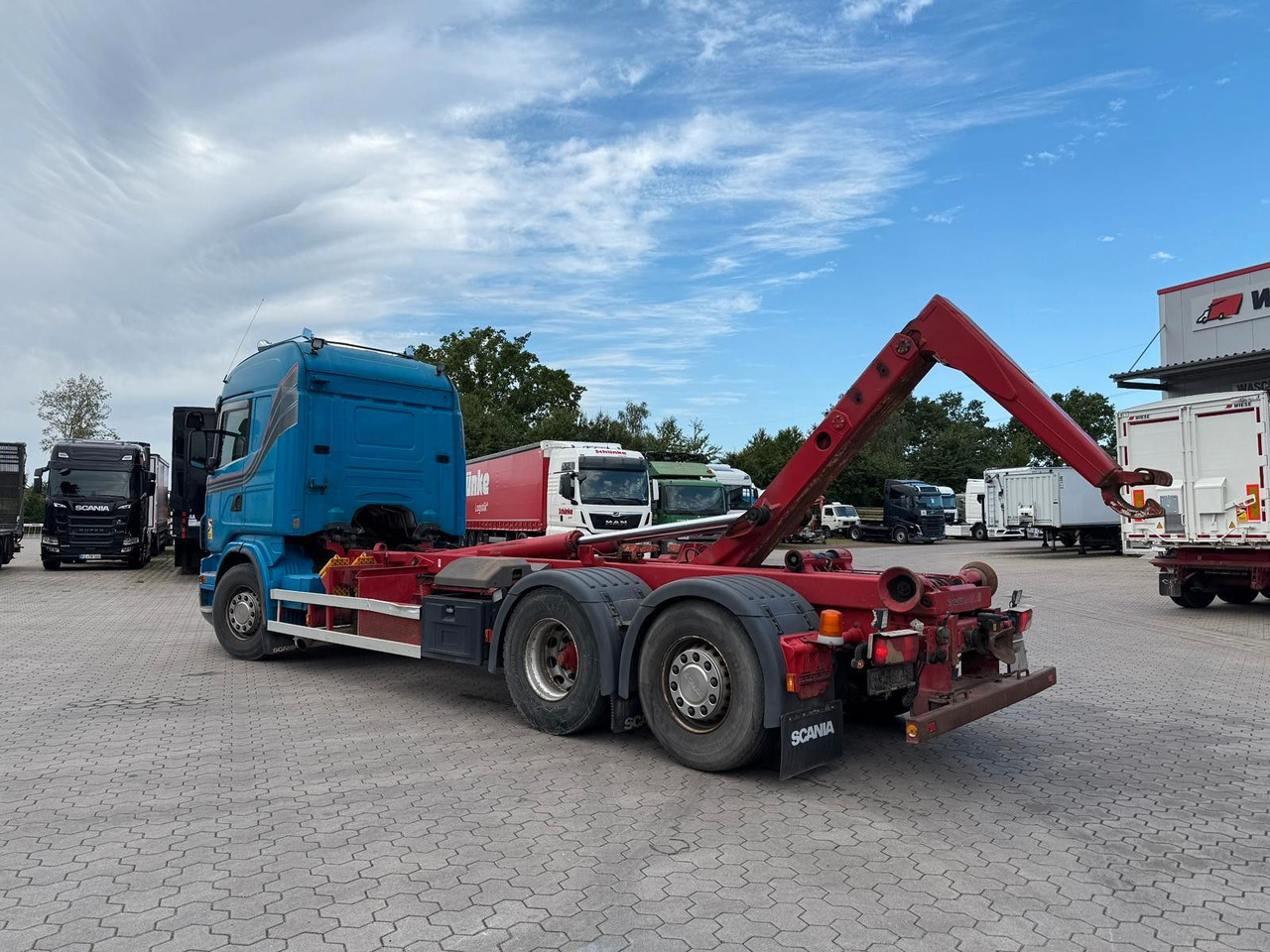 Scania G440 Abrollkipper/Hakenlift - Гаковий мультиліфт вантажівка: фото 1 Scania G440 Abrollkipper/Hakenlift - Гаковий мультиліфт вантажівка: фото 1
