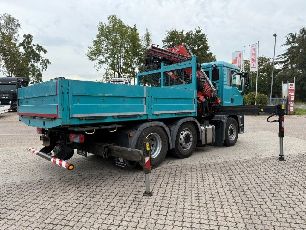 MAN TGS 26.400 6x2 Pritsche mit Fassi F450 Frontkran - Вантажівка, Вантажівка з маніпулятором: фото 3 MAN TGS 26.400 6x2 Pritsche mit Fassi F450 Frontkran - Вантажівка, Вантажівка з маніпулятором: фото 3