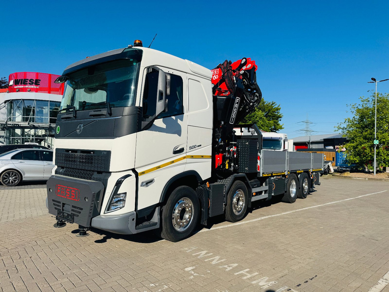 Volvo FH 500 8x2 mit F710RA.2.27 L426 und V20 Winde - Вантажівка, Вантажівка з маніпулятором: фото 1 Volvo FH 500 8x2 mit F710RA.2.27 L426 und V20 Winde - Вантажівка, Вантажівка з маніпулятором: фото 1