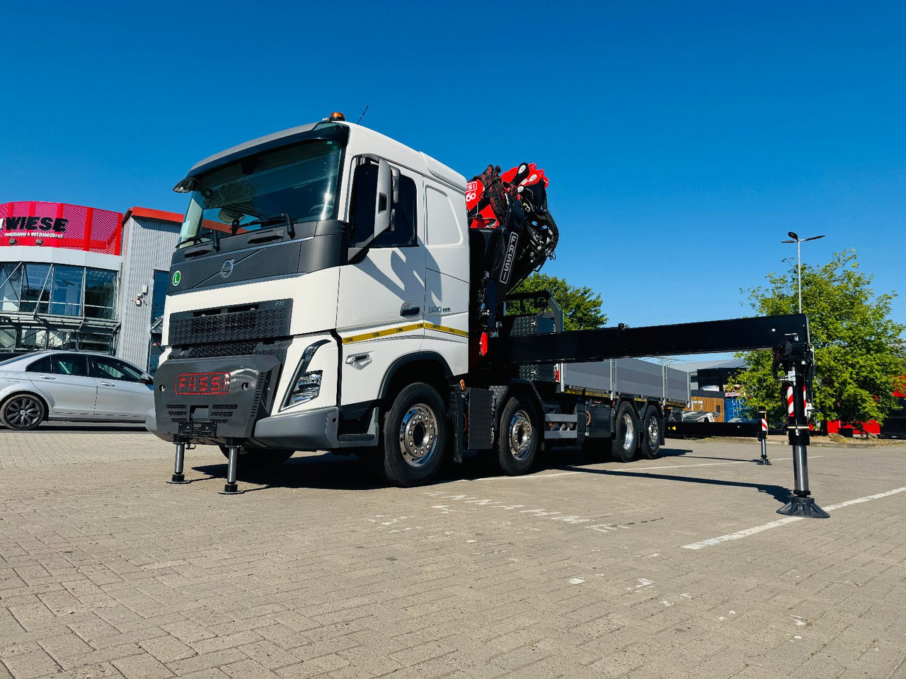 Вантажівка, Вантажівка з маніпулятором Volvo FH 500 8x2 mit F710RA.2.27 L426 und V20 Winde: фото 14