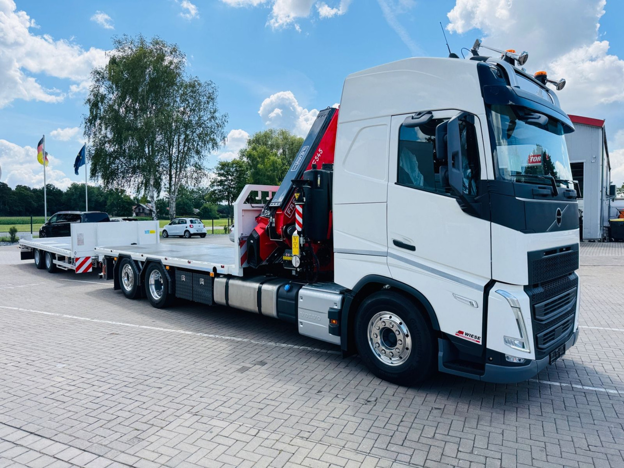 Volvo FH540 6x2 Containerpritsche mit F545RA.2.26 - Вантажівка, Вантажівка з маніпулятором: фото 1 Volvo FH540 6x2 Containerpritsche mit F545RA.2.26 - Вантажівка, Вантажівка з маніпулятором: фото 1
