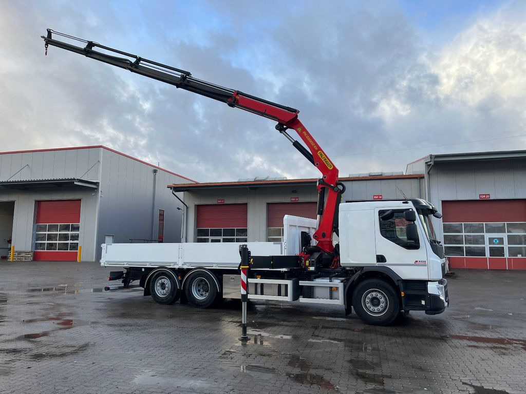 Volvo FE350 6x2 Pritsche Palfinger PK22002-EH - Вантажівка з маніпулятором, Бортова вантажівка/ Платформа: фото 2 Volvo FE350 6x2 Pritsche Palfinger PK22002-EH - Вантажівка з маніпулятором, Бортова вантажівка/ Платформа: фото 2