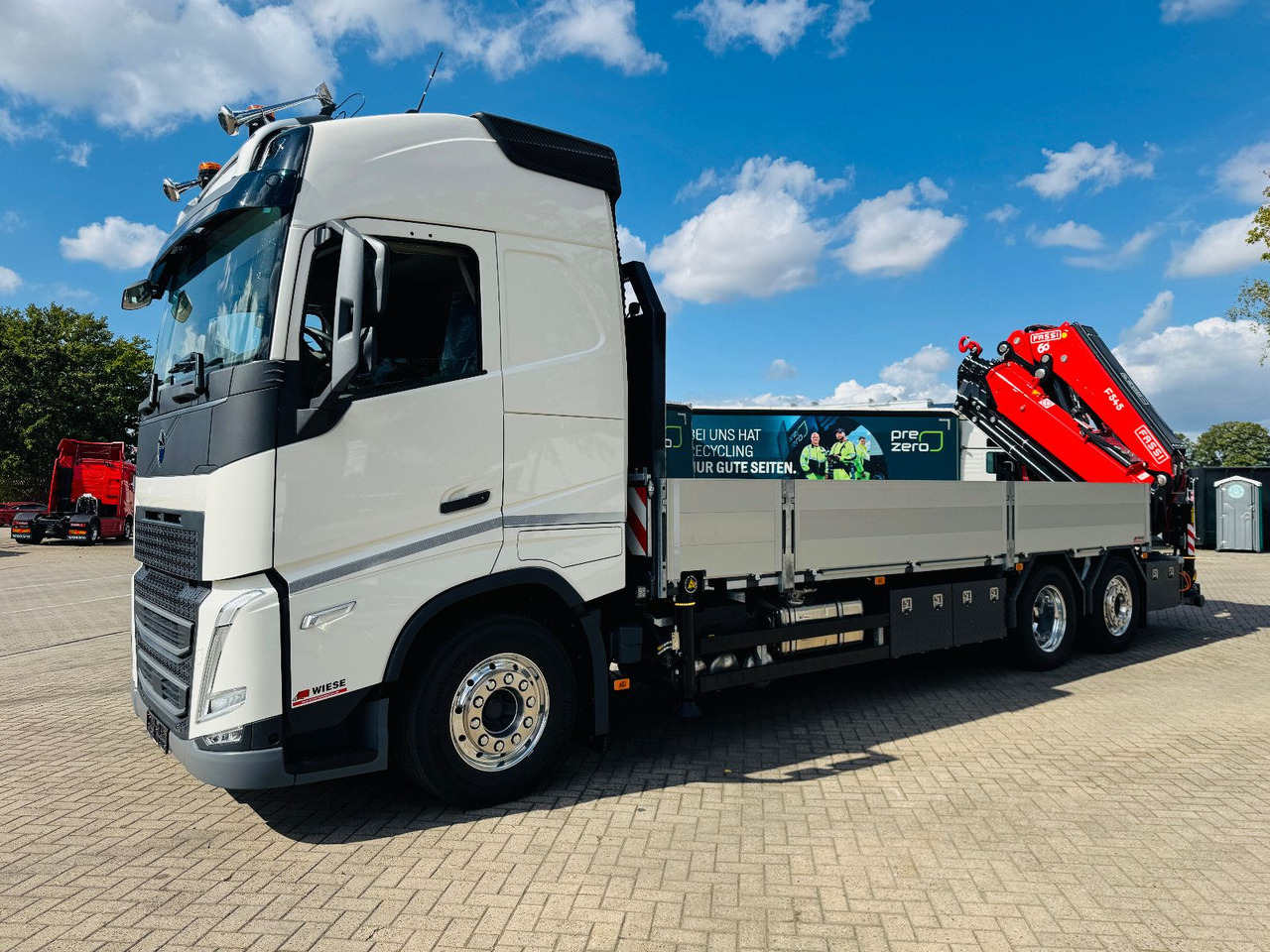 Volvo FH 540 6x2 Container Fassi F545 Heck - Вантажівка з маніпулятором: фото 3 Volvo FH 540 6x2 Container Fassi F545 Heck - Вантажівка з маніпулятором: фото 3