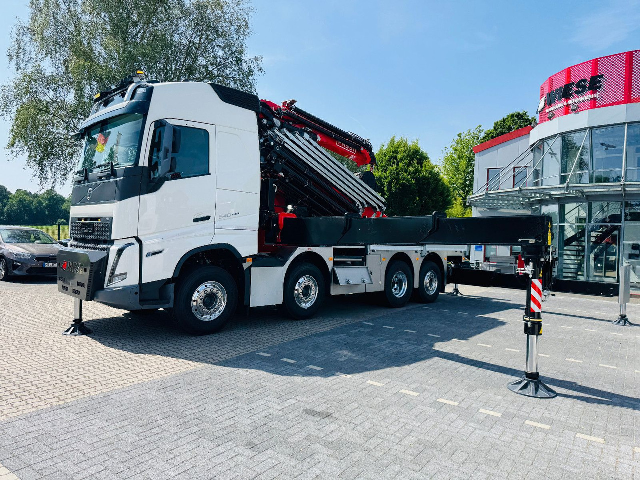 Volvo FH 540 mit Fassi F2150RAL Fly Jib + Winde - Бортова вантажівка/ Платформа, Вантажівка з маніпулятором: фото 4 Volvo FH 540 mit Fassi F2150RAL Fly Jib + Winde - Бортова вантажівка/ Платформа, Вантажівка з маніпулятором: фото 4