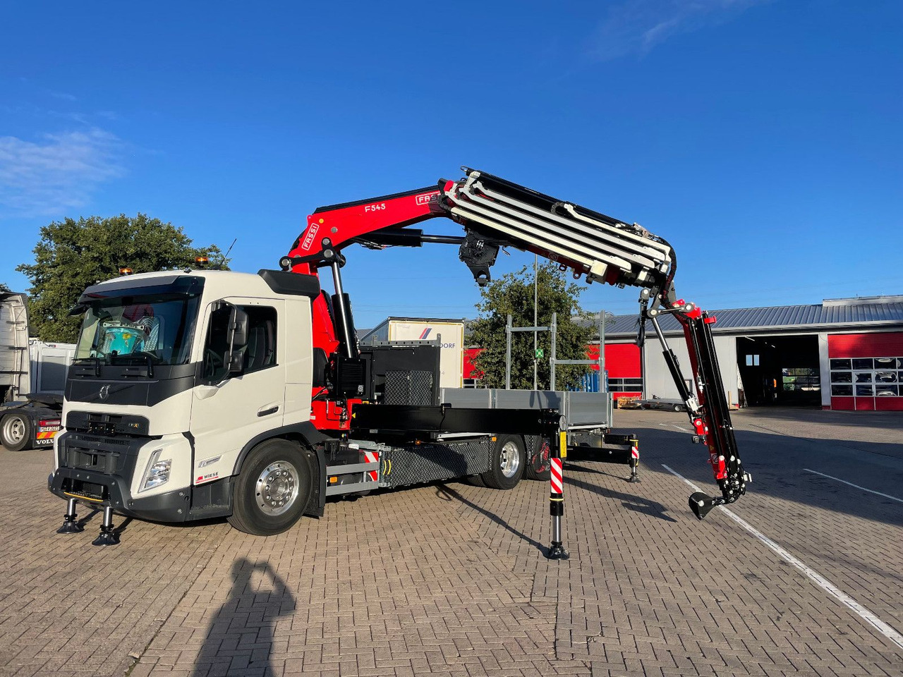 Volvo FMX 500 FASSI Ladekran F545 JIB & Winde Sofort - Вантажівка з маніпулятором: фото 2 Volvo FMX 500 FASSI Ladekran F545 JIB & Winde Sofort - Вантажівка з маніпулятором: фото 2