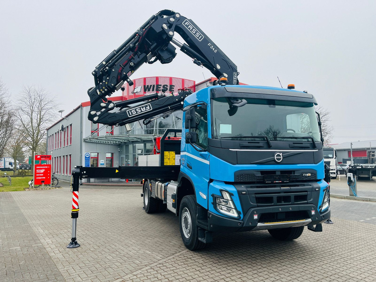 Volvo FMX 500 inkl. F345RB.2.24 & L324 +V20 & Korb - Бортова вантажівка/ Платформа, Вантажівка з маніпулятором: фото 5 Volvo FMX 500 inkl. F345RB.2.24 & L324 +V20 & Korb - Бортова вантажівка/ Платформа, Вантажівка з маніпулятором: фото 5